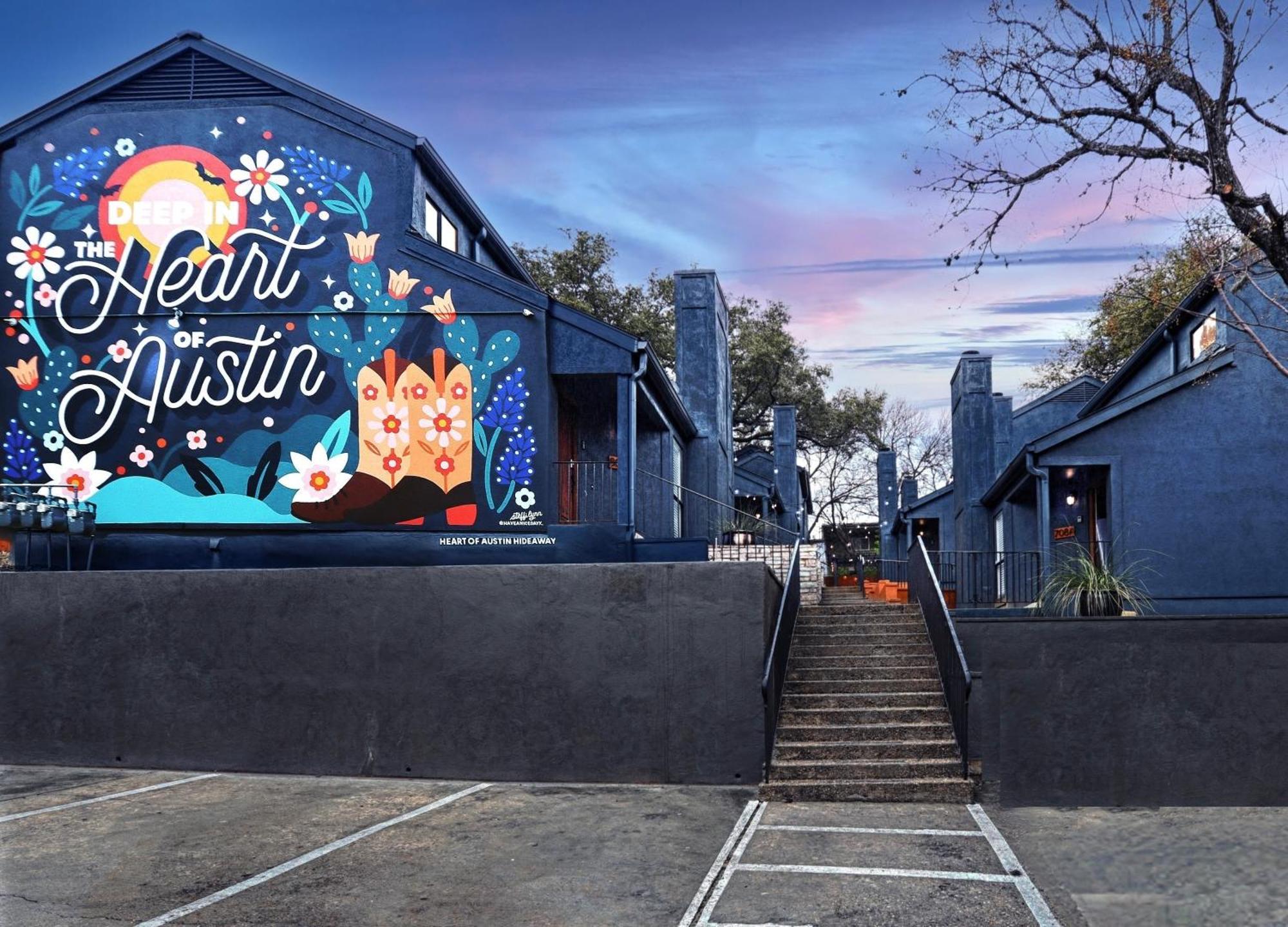 Отель Heart Of Austin Hideaway Экстерьер фото